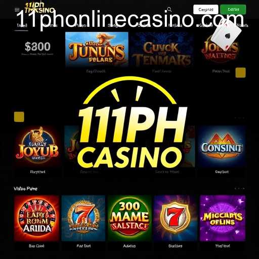 Exploring the Thrilling World of 11PH Online Casino: Casino Games Unveiled